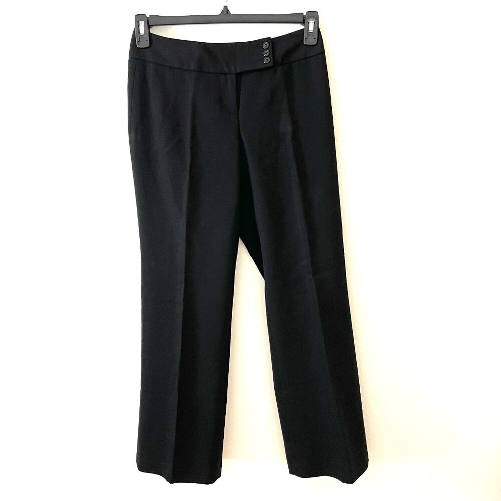 Ann Taylor Loft Julie Lined Pants  Black   Petite Size 0P